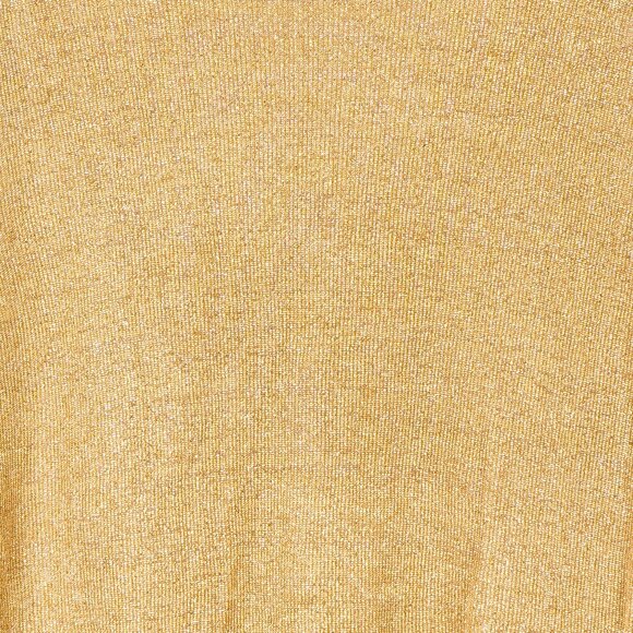 Accessory Lady Gold VTG Shirt S Womens Metallic Short Sleeve Knit Acetate Lurex - Picture 4 of 6